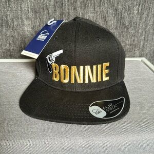 Brand New “Bonnie” Snap Back Hat (Bonnie & Clyde) Flat Rim